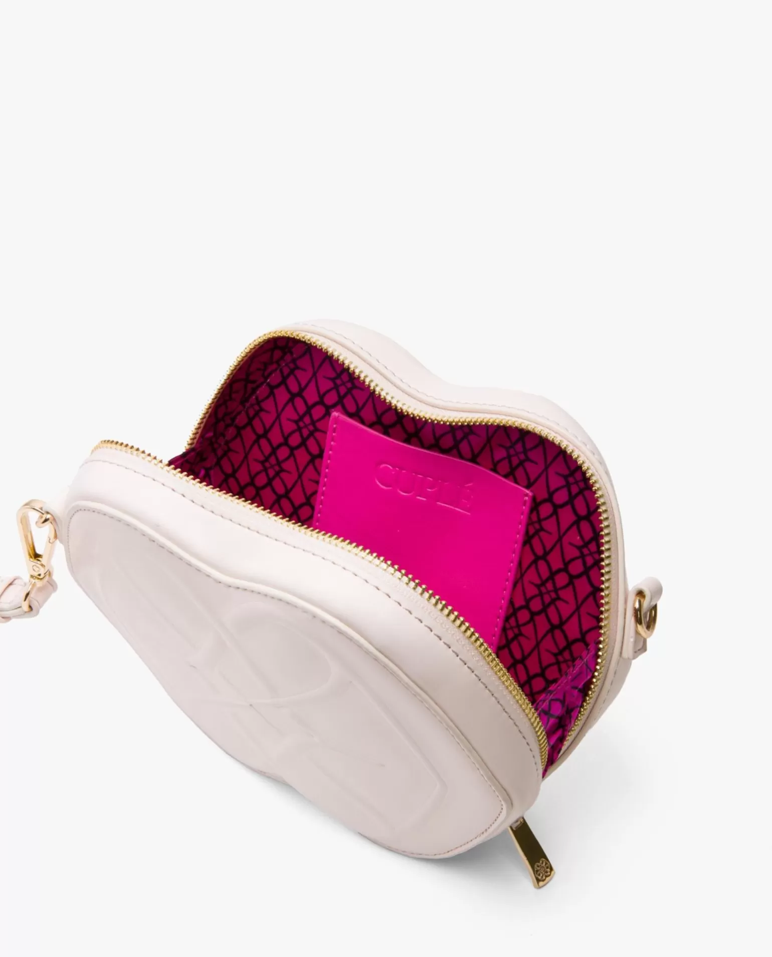 Mujer Cuplé Bolso Logo Blanco