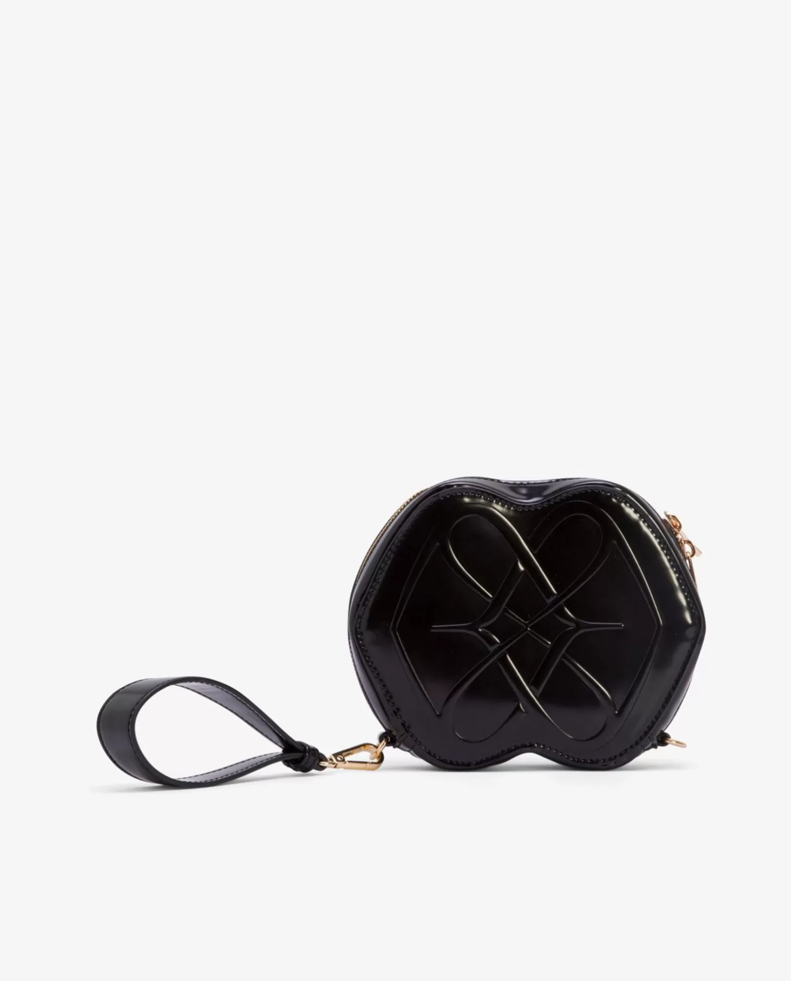 Mujer Cuplé Bolso Logo Tecnopiel Negro