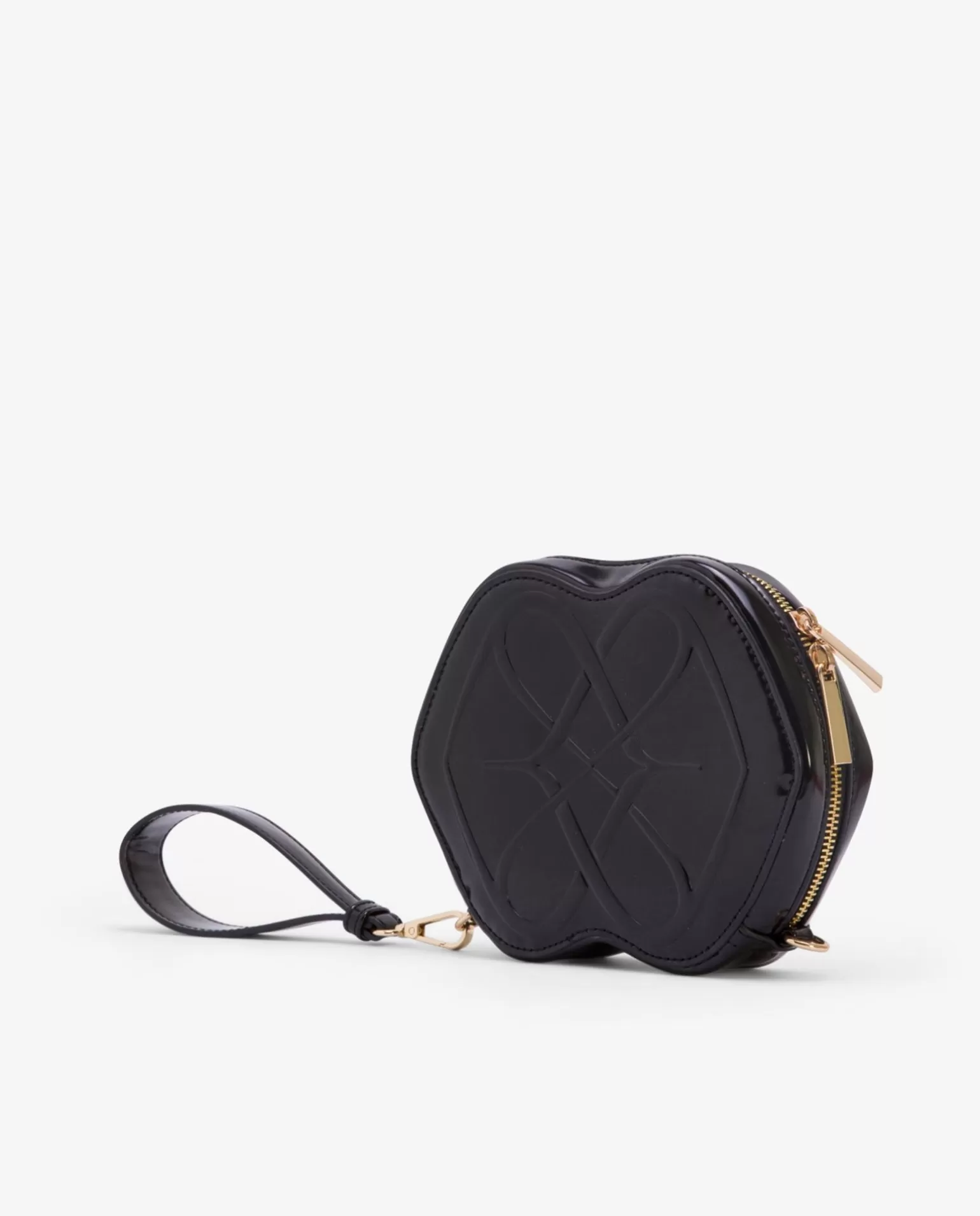 Mujer Cuplé Bolso Logo Tecnopiel Negro