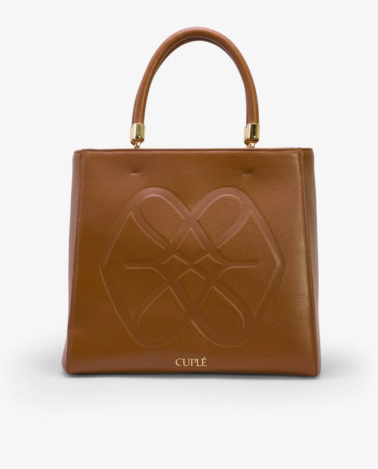 Mujer Cuplé Bolso Tote Logo Tecnopiel Cuero