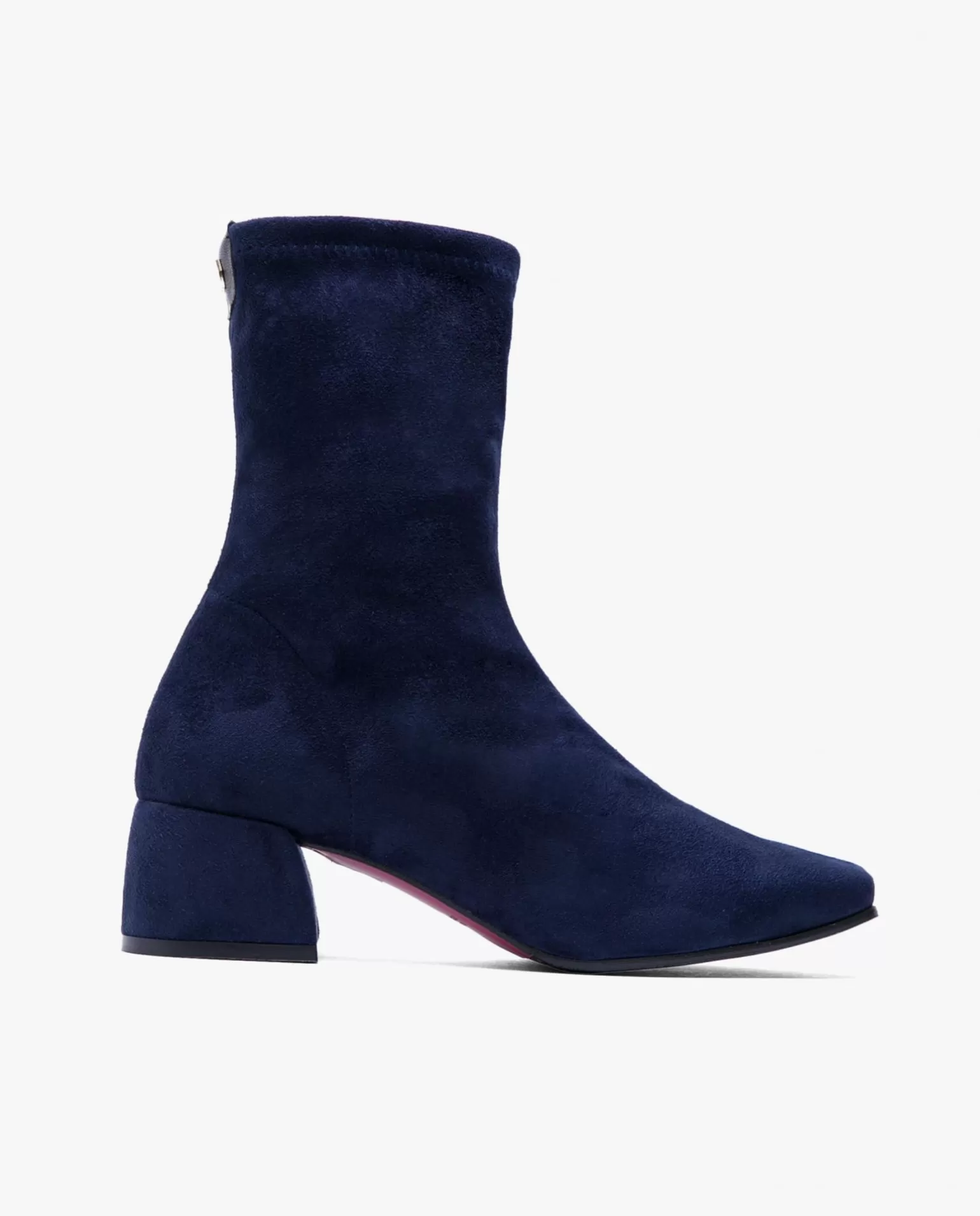 Mujer Cuplé Botin Ultrasuede Strech Marino