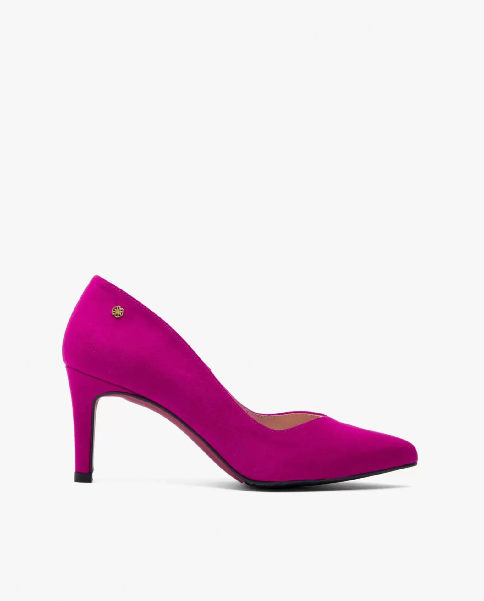 Mujer Cuplé Salon Pico Ultrasuede Fucsia