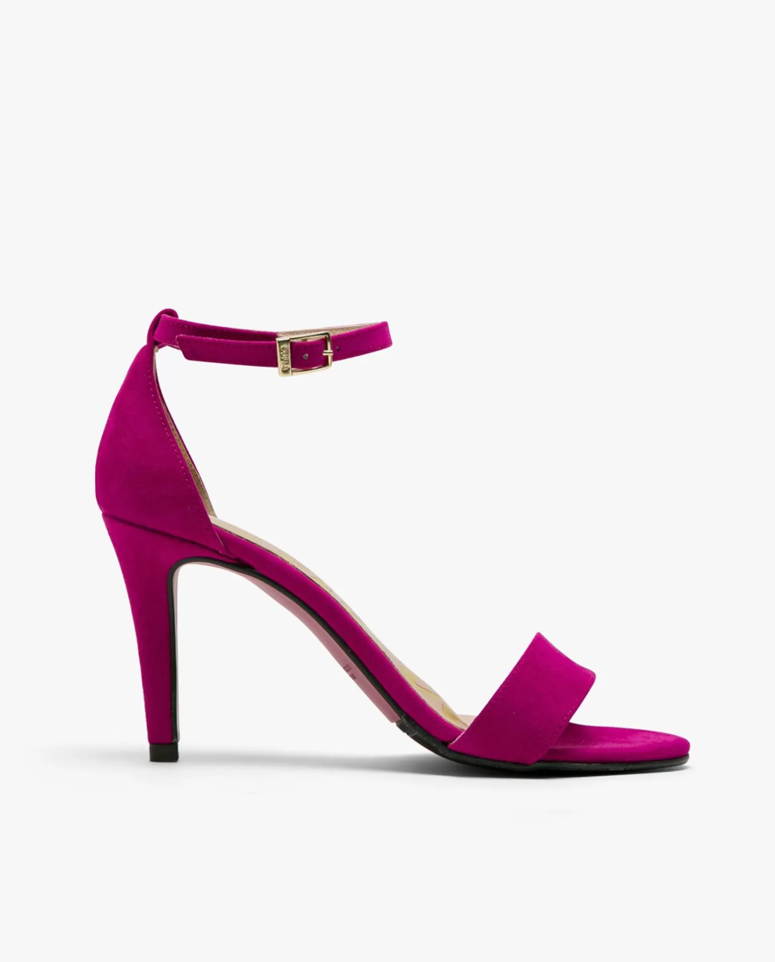 Mujer Cuplé Sandalia Pulsera Ultrasuede Fucsia