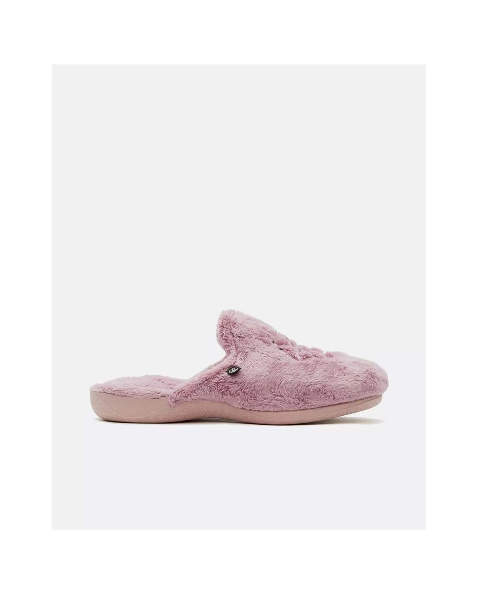 Mujer Cuplé Zapatillas Home Pelo Lila